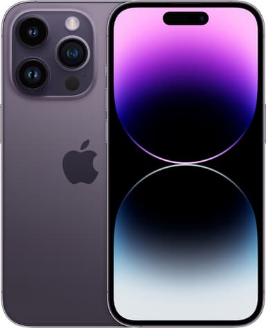 iPhone 14 Pro – 5G smarttelefon 128GB Mørk Lilla