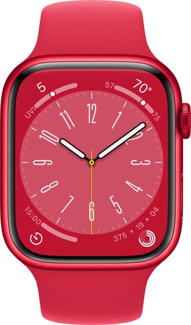 Apple Watch Series 8 45mm Cellular (PRODUCT RED alu / PRODUCT RED sportsreim)