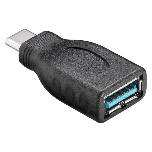 Goobay USB-Adapter USB-A 3.0 til USB-C - Svart