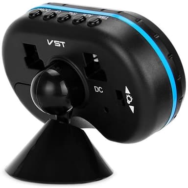 Bilklokke med Termometer og voltmåler