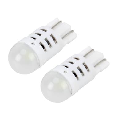 Led-lampe bil T10 3W 200LM 6000K - 2PACK
