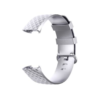 Armbånd Fitbit Charge4 / Charge3 L Sølv