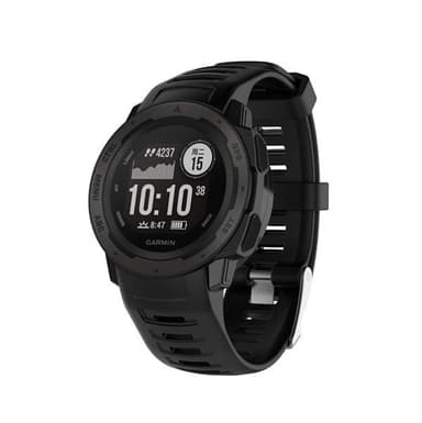 Garmin instinct silikonbånd - Svart