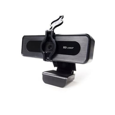 Webbkamera 1080P med doble mikrofoner