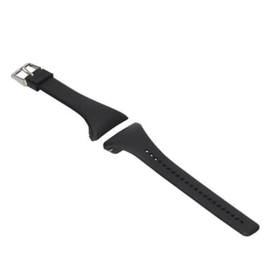 Silikon armbånd til Polar FT4 & FT7, svart
