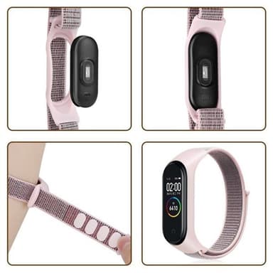 Armbånd til Xiaomi Mi Band 3 / 4 - Svart