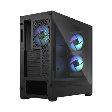 Fractal Pop Air RGB PC-kabinett (sort/gjennomsiktig tint)