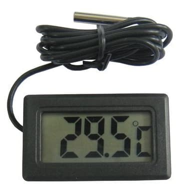 Yannee 2 Pcs Mini LCD Digital Thermometer Temperature Meter Tester