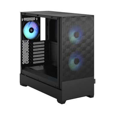 Fractal Pop Air RGB PC-kabinett (sort/gjennomsiktig tint)