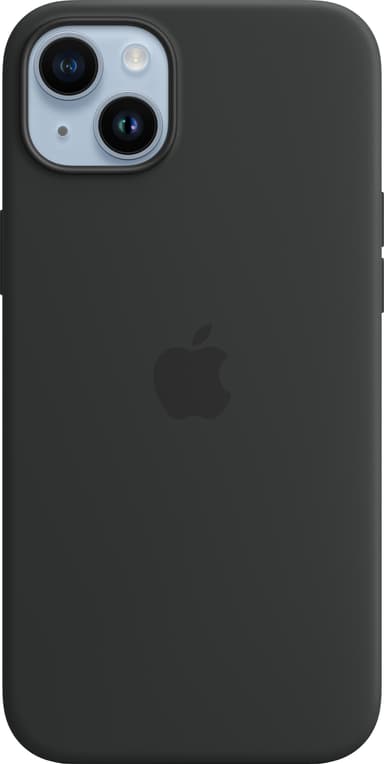 iPhone 14 Plus silikondeksel (midnatt)