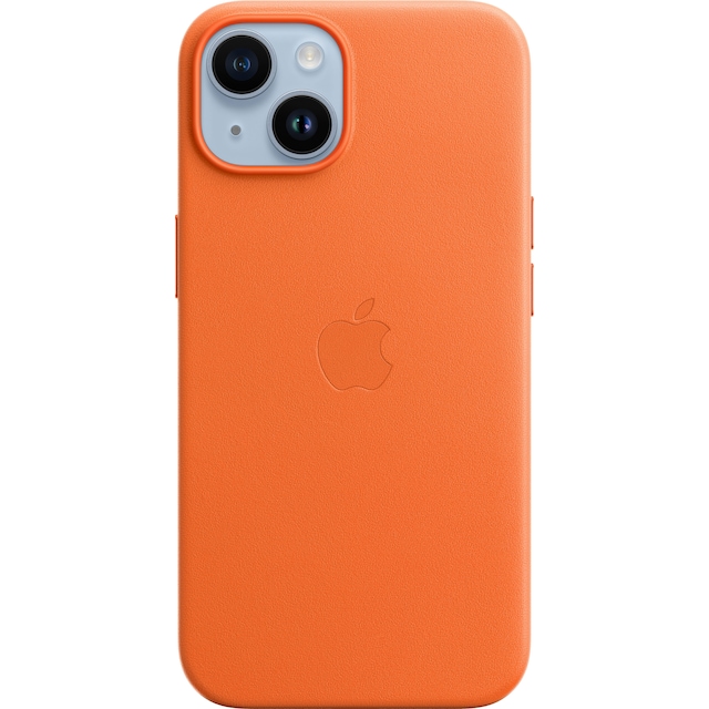 iPhone 14 skinndeksel med MagSafe (oransje)