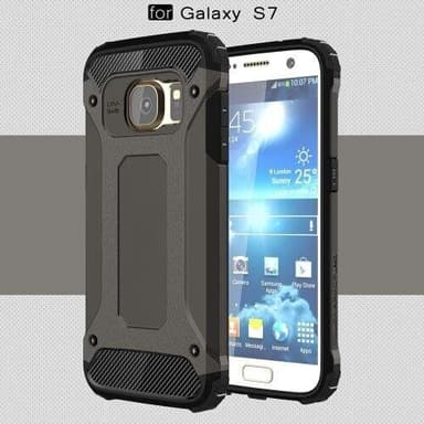Tøft Armor Skall Samsung Galaxy S7 - Sort