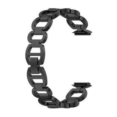 Metallarmbånd til Fitbit Luxe Svart