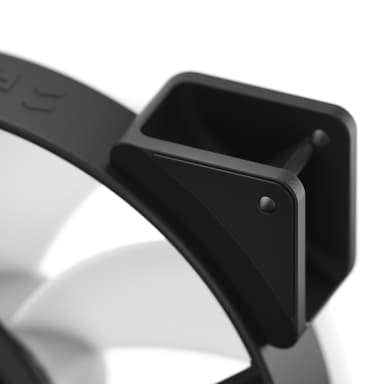 Fractal Design Prisma AL-18 PWM PC-kjølevifte Vifte 18 cm Sort, Hvit 1 stykker