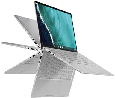 Asus Chromebook Flip C434 i5/8/64 14” 2-i-1 bærbar PC (sølv)