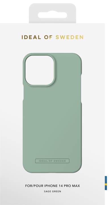 IDEAL OF SWEDEN Seamless iPhone 14 Pro Max deksel (turkis)