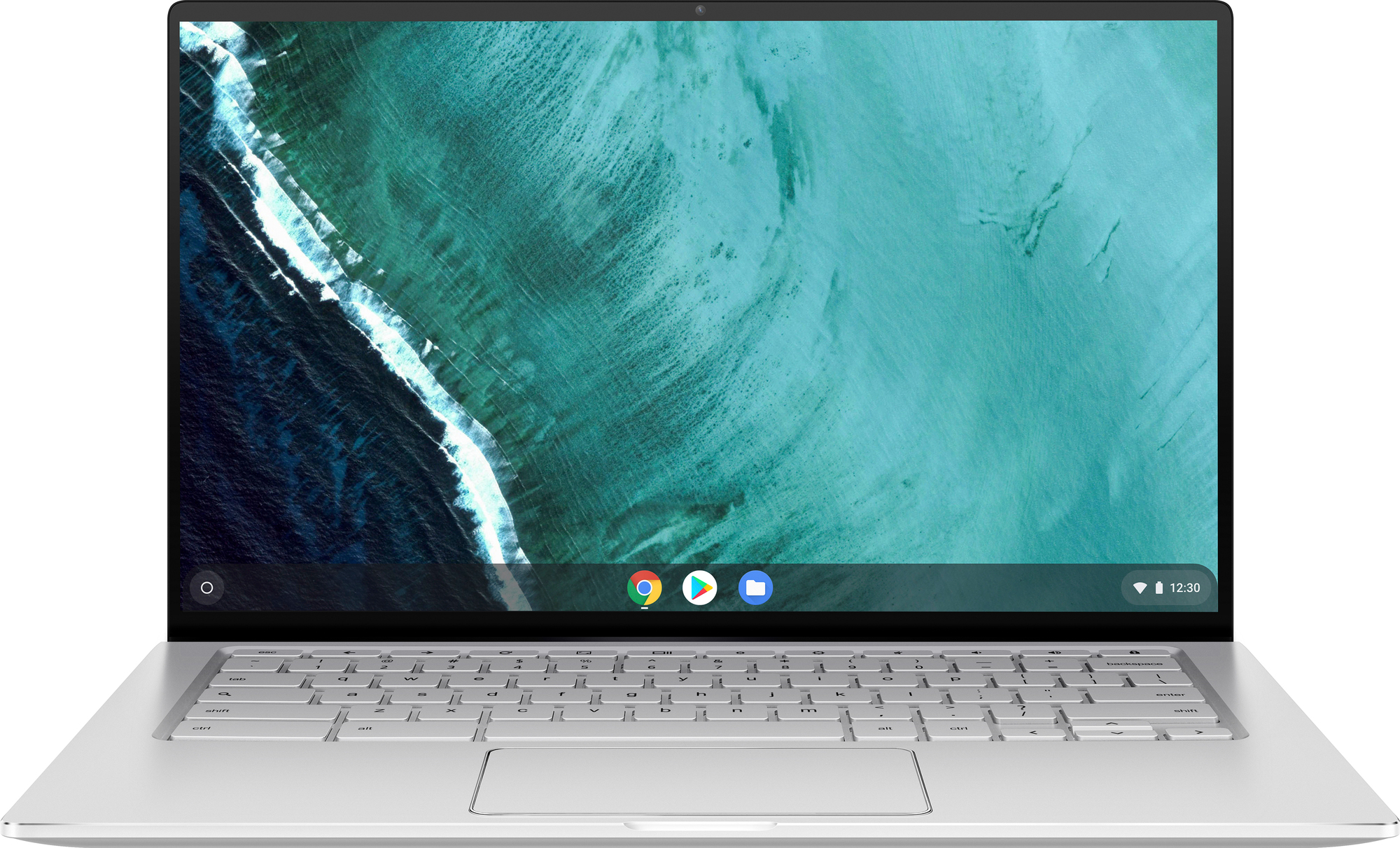 Asus Chromebook Flip C434 i5/8/64 14” 2-i-1 bærbar PC (sølv)