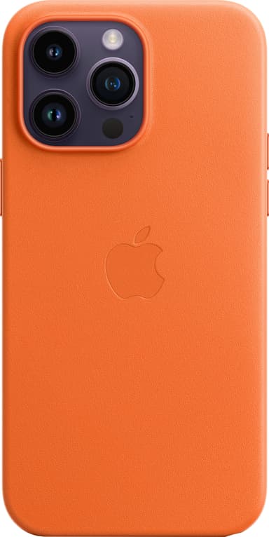 iPhone 14 Pro Max skinndeksel med MagSafe (Oransje)