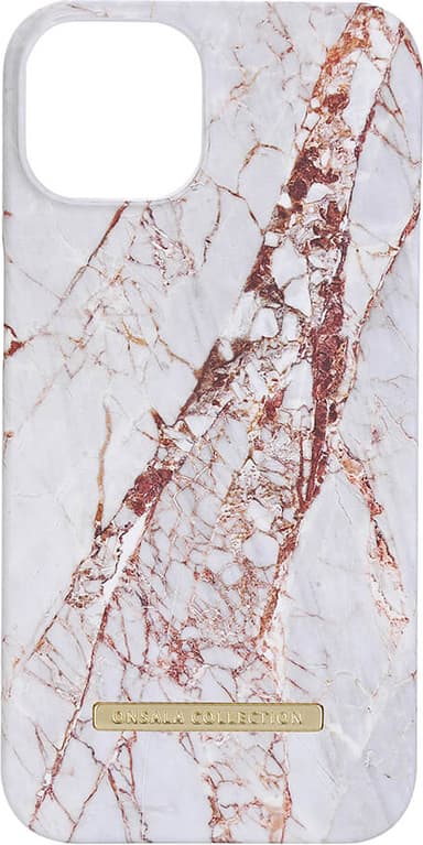 Onsala Fashion iPhone 14 Plus deksel (white rhino marble)