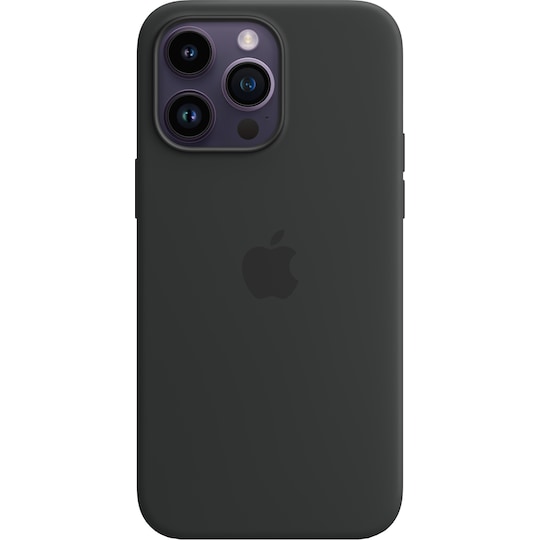 iPhone 14 Pro silikondeksel med MagSafe (Midnatt)