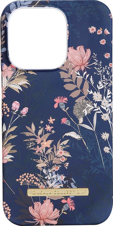 Onsala Fashion iPhone 14 Pro deksel (dark flower)