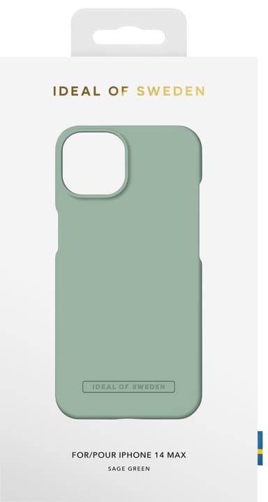 IDEAL OF SWEDEN Seamless iPhone 14 Plus deksel (turkis)