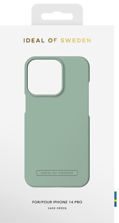 IDEAL OF SWEDEN Seamless iPhone 14 Pro deksel (turkis)