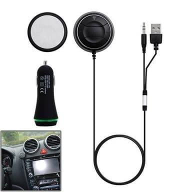 Bluetooth 4.0 Bilhandsfree med 3,5mm musikkstrømming