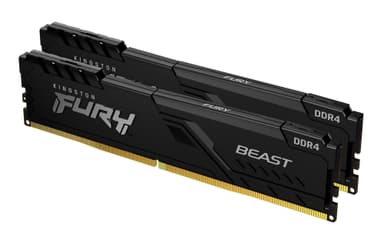 Kingston FURY Beast 32GB DDR4 RAM 3600MT/s CL18 (sort)