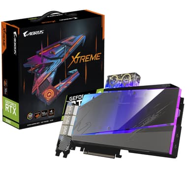 Gigabyte AORUS XTREME GeForce RTX 3080 WATERFORCE WB 12G NVIDIA 12 GB GDDR6X
