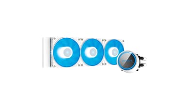 DeepCool GAMMAXX L360 A-RGB WH Prosessor All-in-one liquid cooler 12 cm Hvit