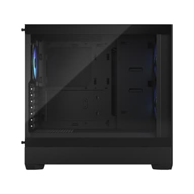 Fractal Pop Air RGB PC-kabinett (sort/gjennomsiktig tint)