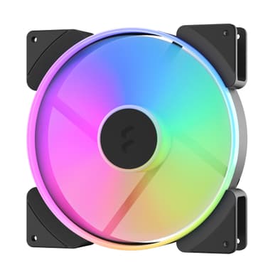 Fractal Design Prisma AL-18 PWM PC-kjølevifte Vifte 18 cm Sort, Hvit 1 stykker