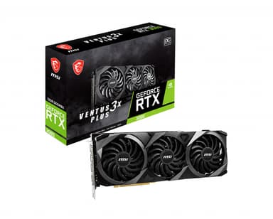 MSI RTX 3080 VENTUS 3X PLUS 12G OC LHR grafikkort NVIDIA GeForce RTX 3080 12 GB GDDR6X