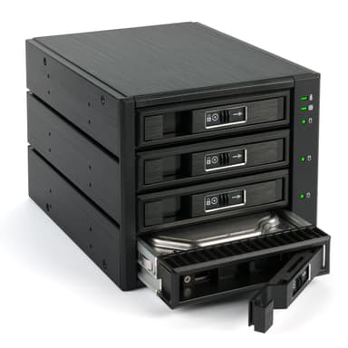 Fantec BP-T3141 HDD/SSD-kabinett Sort 2.5/3.5"