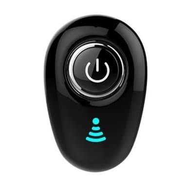 Mini in-ear øreplugg til smartphones - Svart