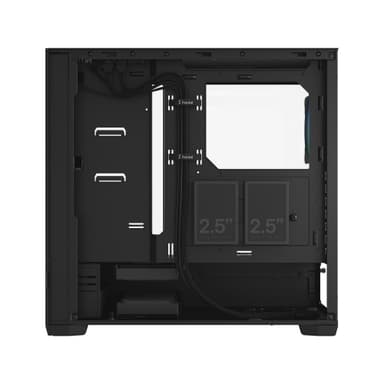 Fractal Pop Air RGB PC-kabinett (sort/gjennomsiktig tint)
