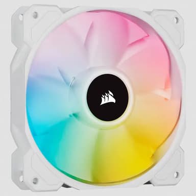 Corsair SP120 RGB ELITE PC-kjølevifte Vifte 12 cm Hvit 3 stykker