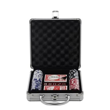 Poker Sett 100 brikker