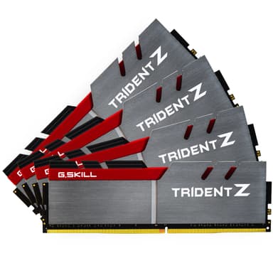 G.Skill Trident Z F4-3200C15Q-64GTZ minnemodul 64 GB 4 x 16 GB DDR4 3200 MHz