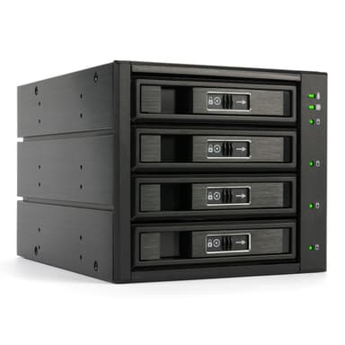 Fantec BP-T3141 HDD/SSD-kabinett Sort 2.5/3.5"