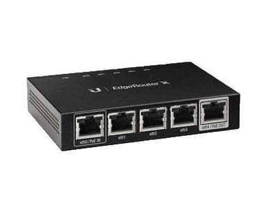 Ubiquiti EdgeRouter X, 5-Ports, Gigabit, Passive PoE, black