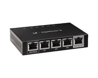 Ubiquiti EdgeRouter X, 5-Ports, Gigabit, Passive PoE, black