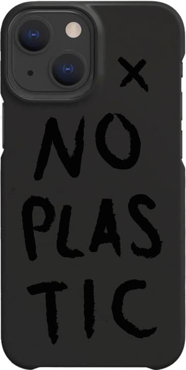 A Good Company No Plastic deksel til iPhone 13 (sort)