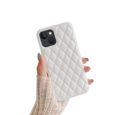 Rhombus deksel  Apple iPhone 14 - Hvit