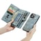 Multi Wallet CaseMe 11-kort Apple iPhone 14 Pro Max - Blå