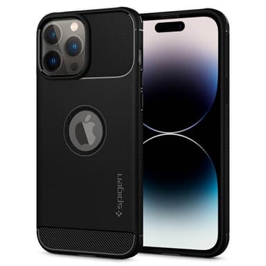 Spigen Rugged Armor deksel Apple iPhone 14 Pro Max - Svart