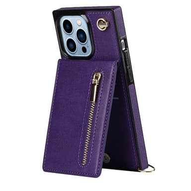 Zipper halskjede deksel Apple iPhone 14 Pro Max - Lilla