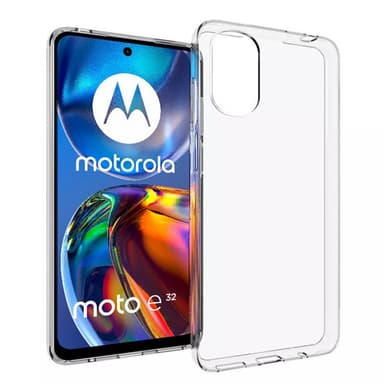 Silikondeksel gjenomsiktig Motorola Moto E32