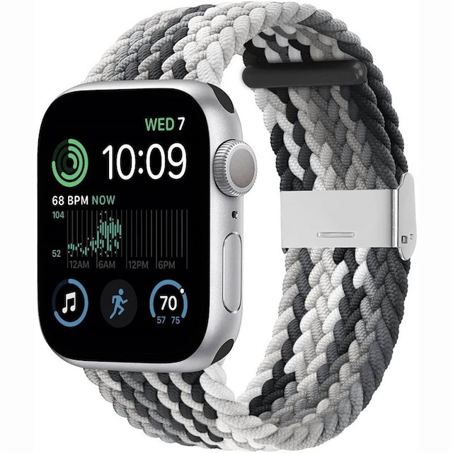 Flettet elastisk armbånd Apple Watch SE 2022 40mm - gradientgrey
